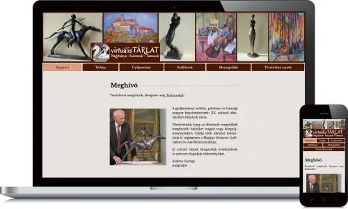 Virtuális Tárlat | Nagybánya - Kolozsvár - Temesvár | WahaviWeb honlapkészítés